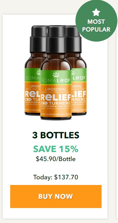 SomaLeaf 3 Bottles — 90-Day Supply