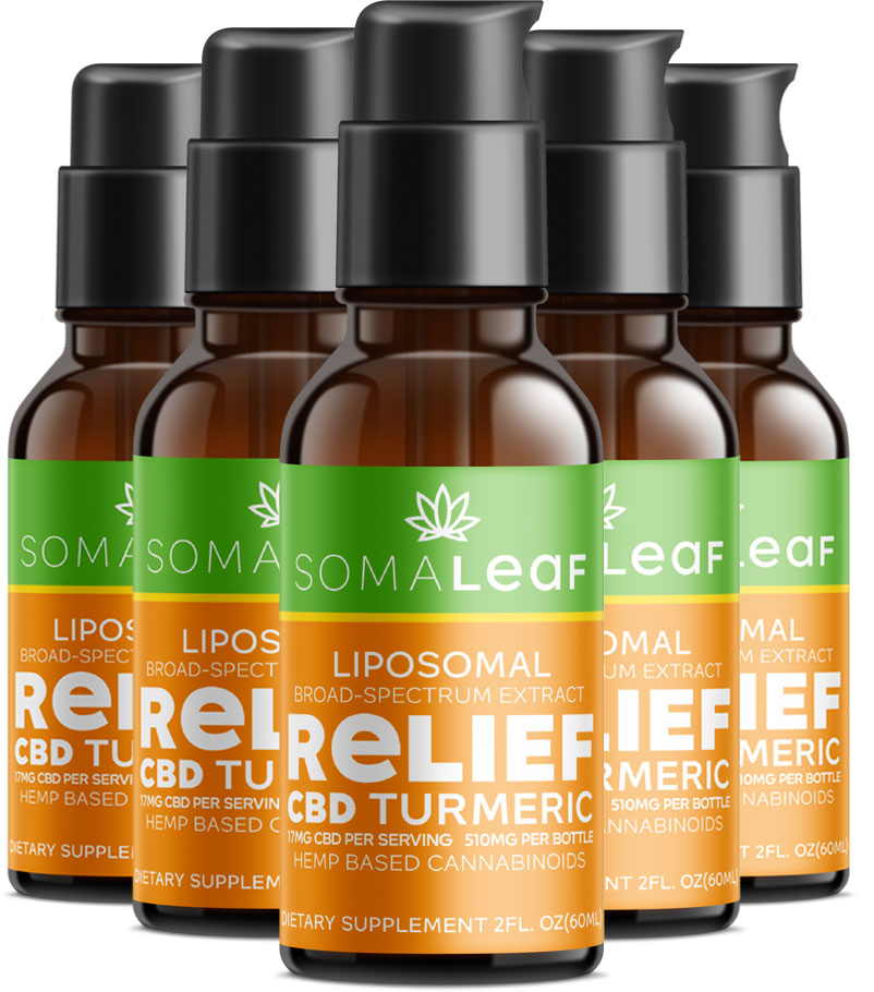 SomaLeaf CBD Turmeric Complete Bottle Supply Options